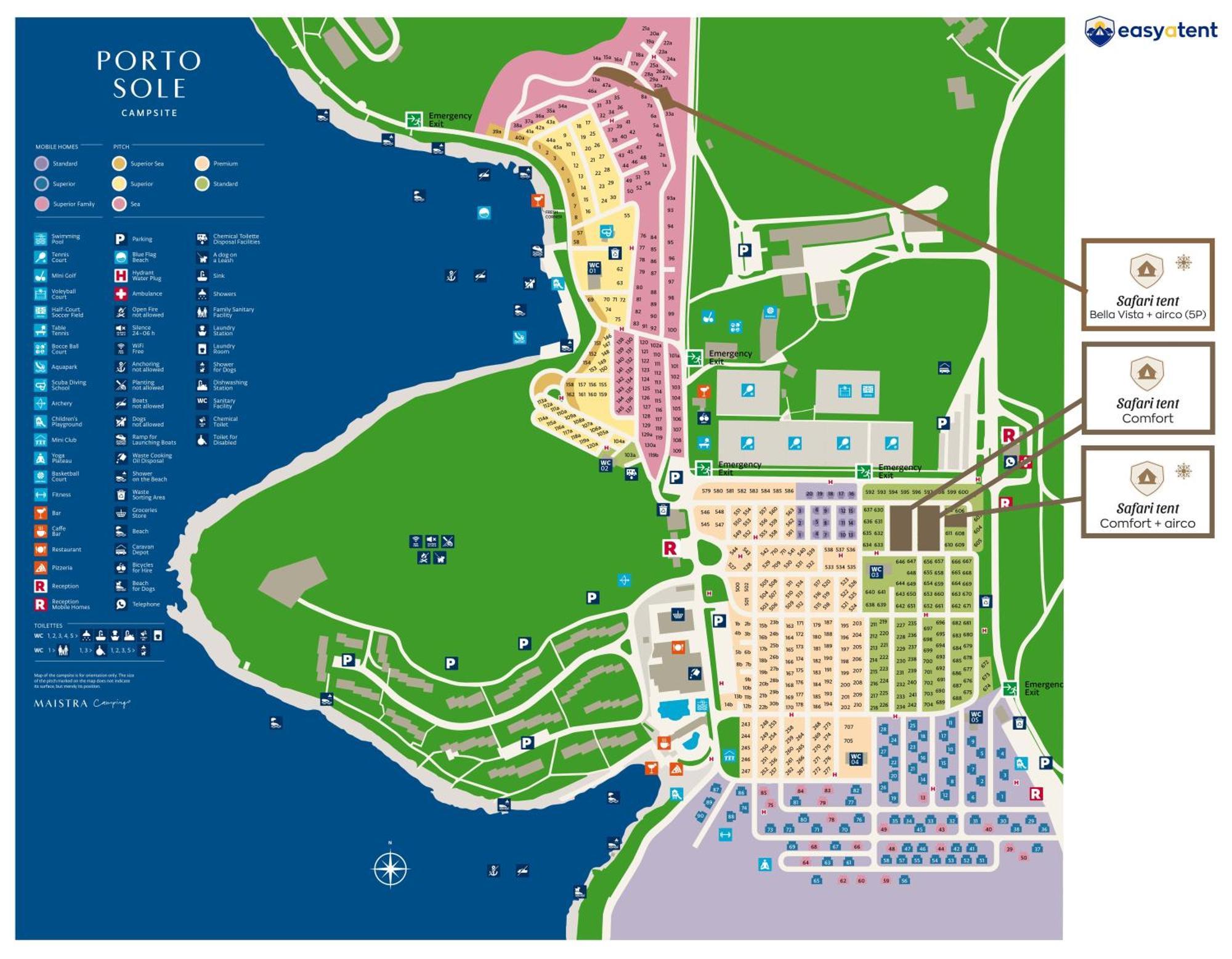 Easyatent Camping Porto Sole Върсар Екстериор снимка